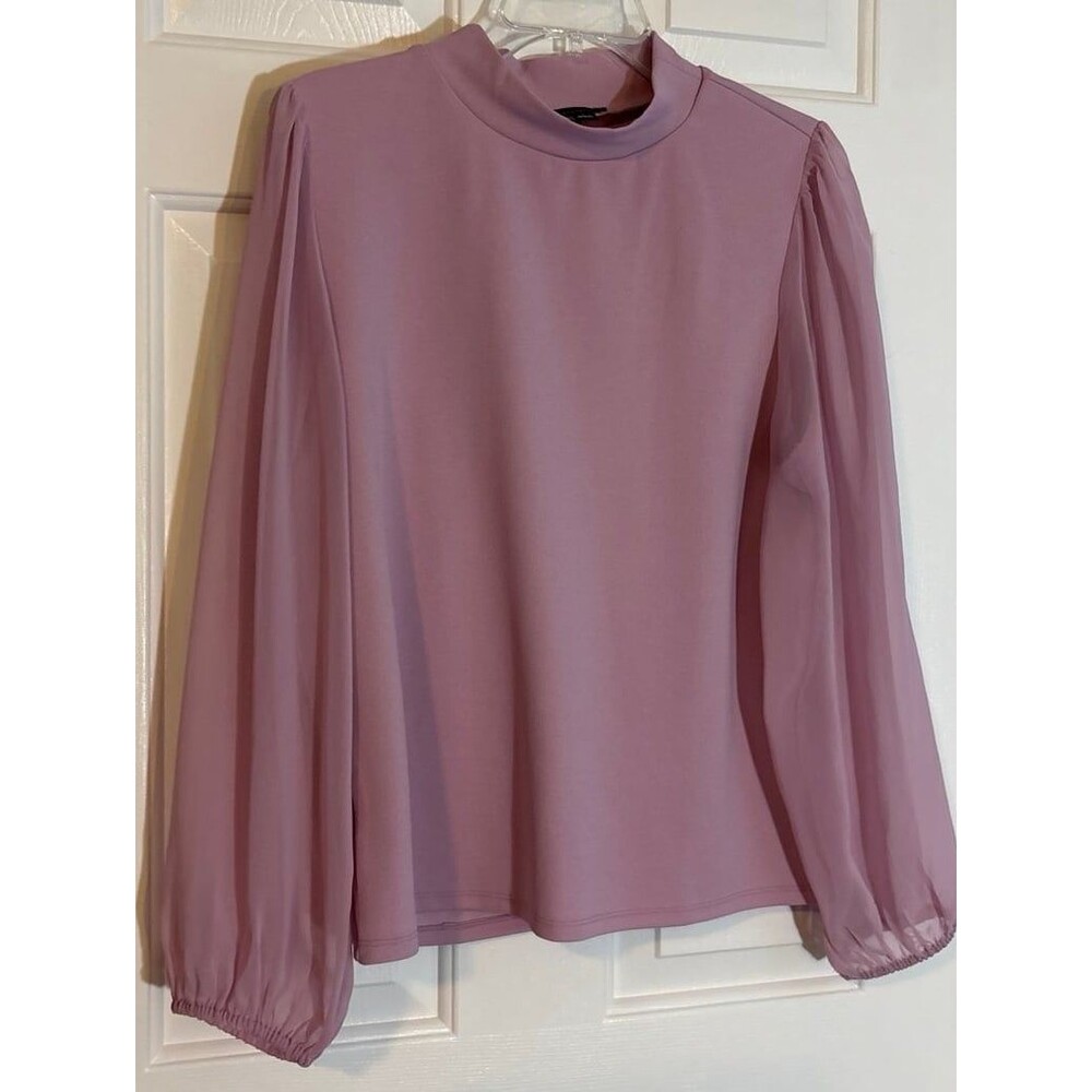 Ann Taylor lavender blouse. Feminine, dress casual special occasion office